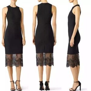 cinq à sept Hestia Dress. Black. Size 0.